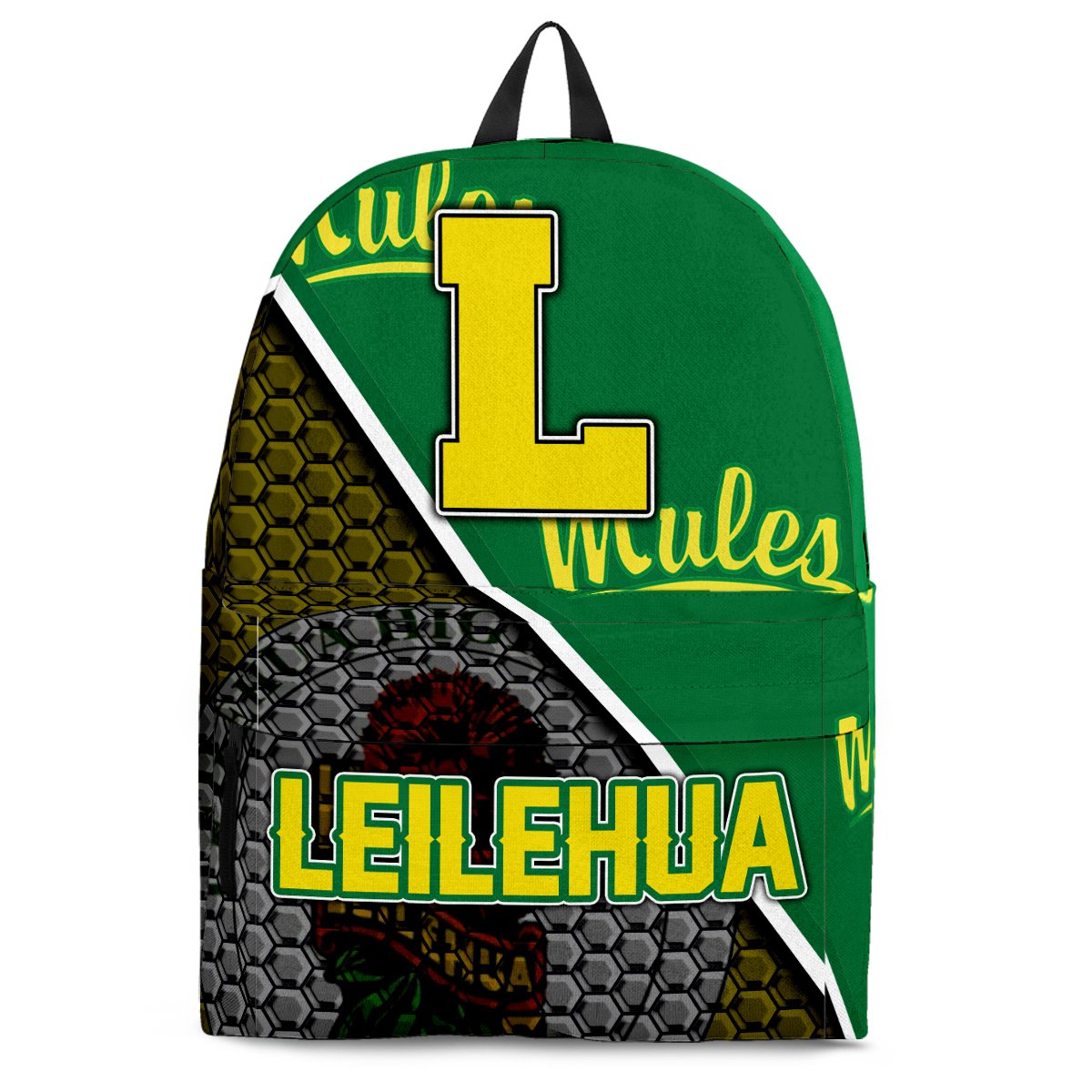 Hawaii - Leilehua High Backpack - AH Green - Polynesian Pride