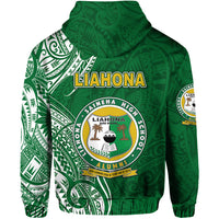 Tonga Liahona Saineha High School Zip Hoodie Simple Vibes LT8 - Polynesian Pride