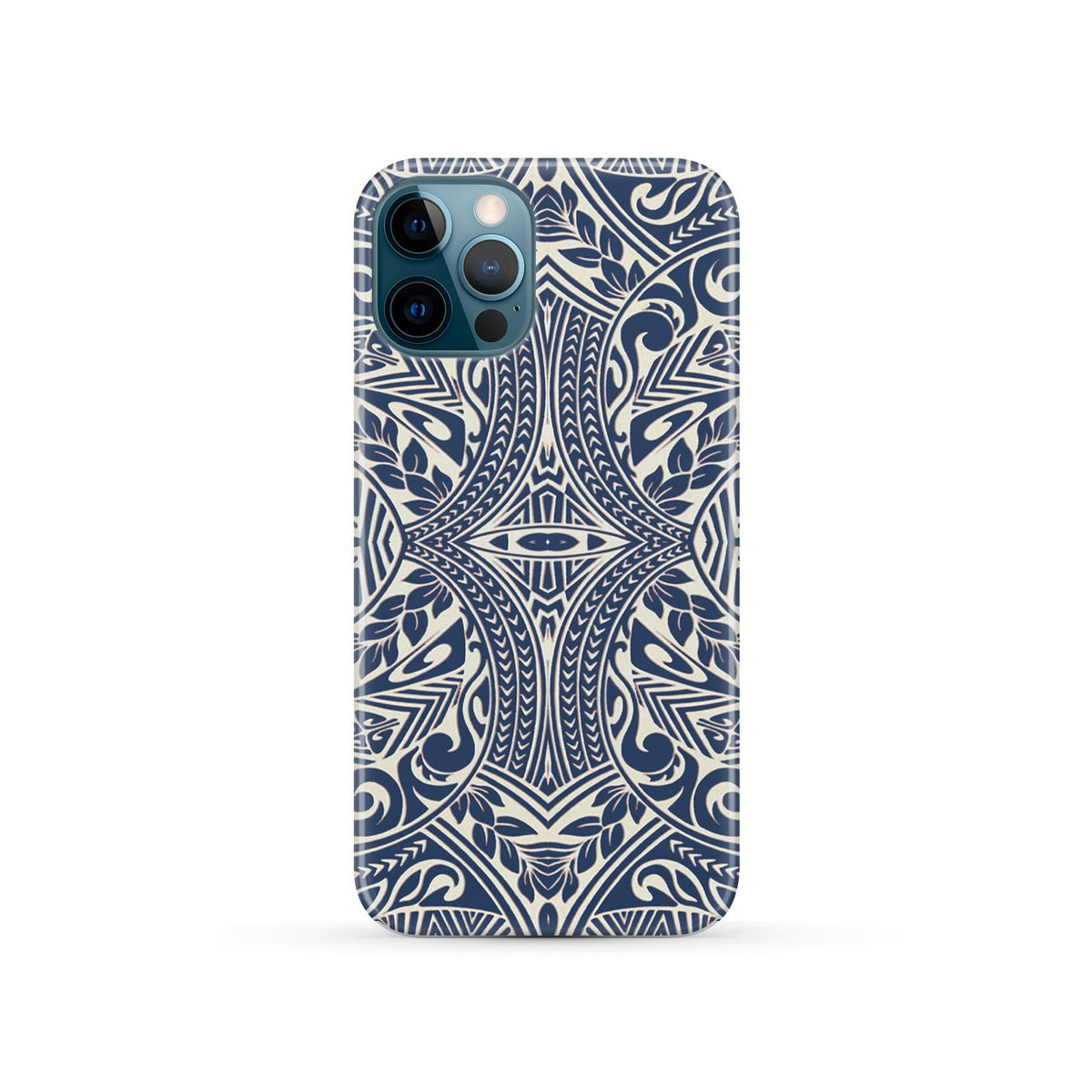 Polynesian Phone Case Blue iPhone 12 Pro - Polynesian Pride