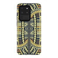 Polynesian Tough Case Yellow Samsung Galaxy S20 Ultra - Polynesian Pride