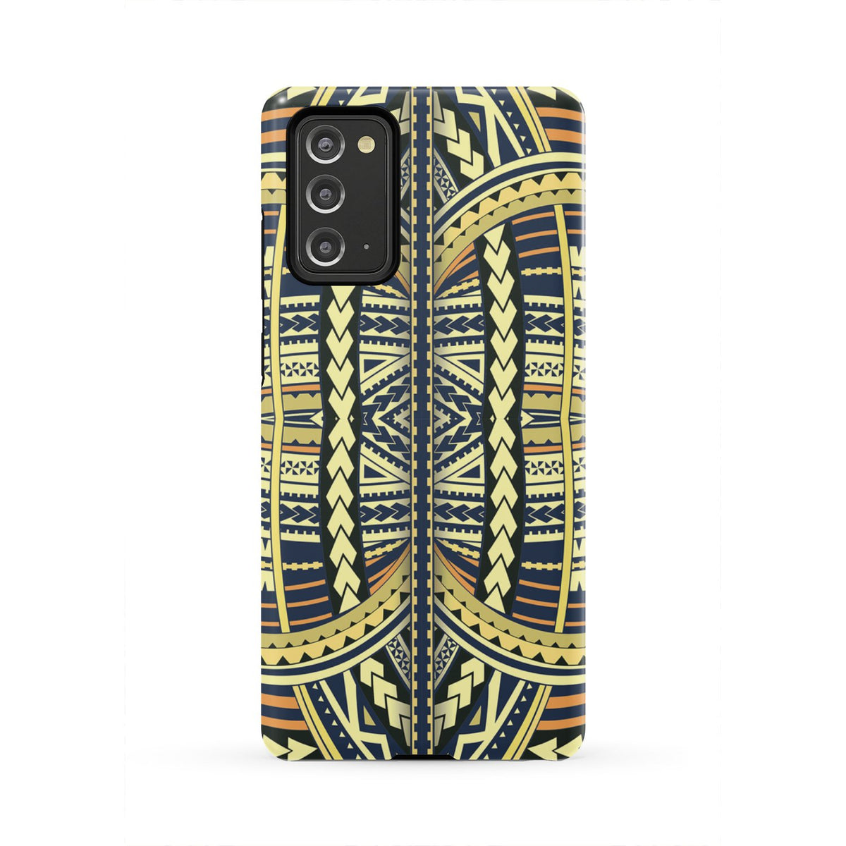 Polynesian Tough Case Yellow Samsung Galaxy Note 20 - Polynesian Pride