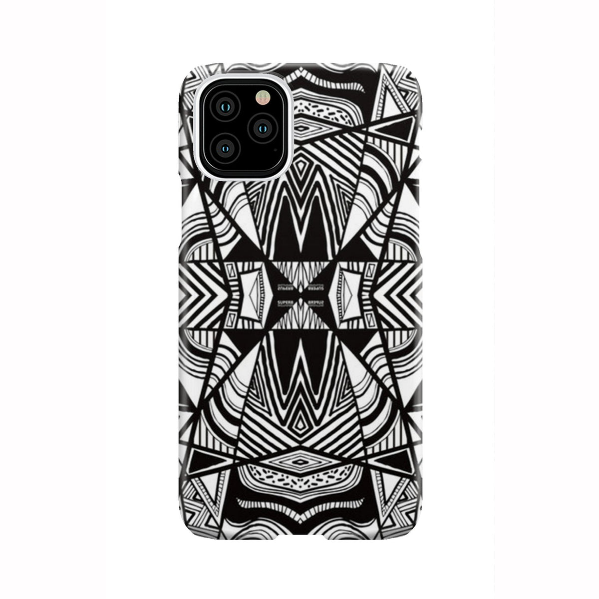 Polynesian Tribal Phone Case White And Black iPhone 11 Pro - Polynesian Pride
