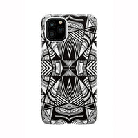 Polynesian Tribal Phone Case White And Black iPhone 11 Pro - Polynesian Pride