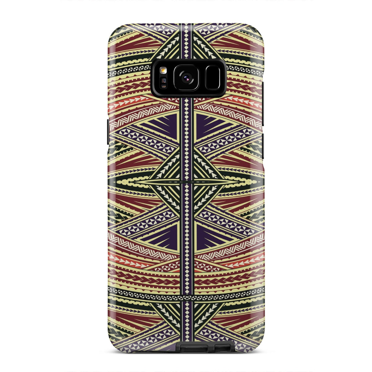 Polynesian Tough Case Yellow Samsung Galaxy S8 Plus - Polynesian Pride