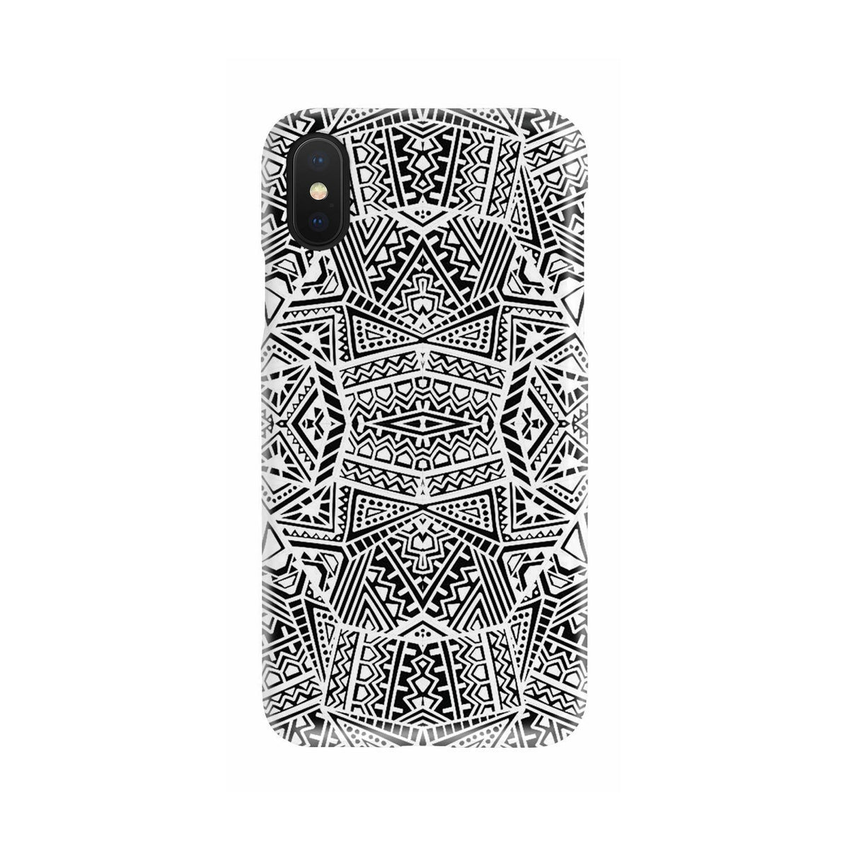 Polynesian Phone Case White And Black - Polynesian Pride