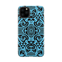 Polynesian Tough Case Grown Blue White iPhone 11 Pro Max - Polynesian Pride