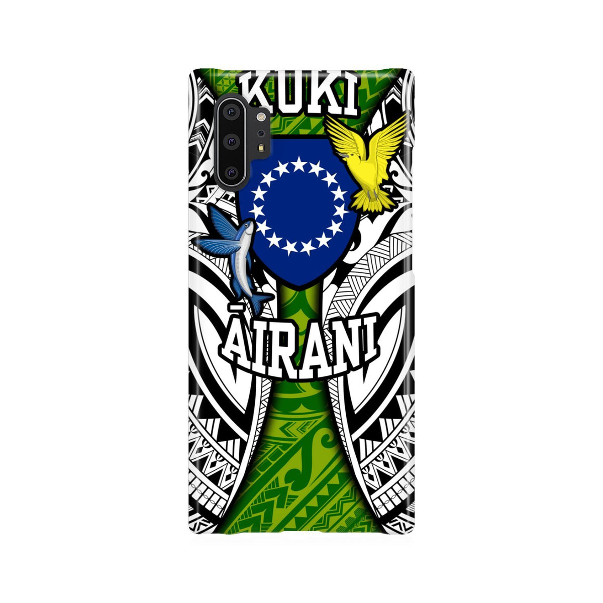 Cook Islands Phone Case (22+ Phone Models) Samsung Galaxy Note 10 Plus - Polynesian Pride