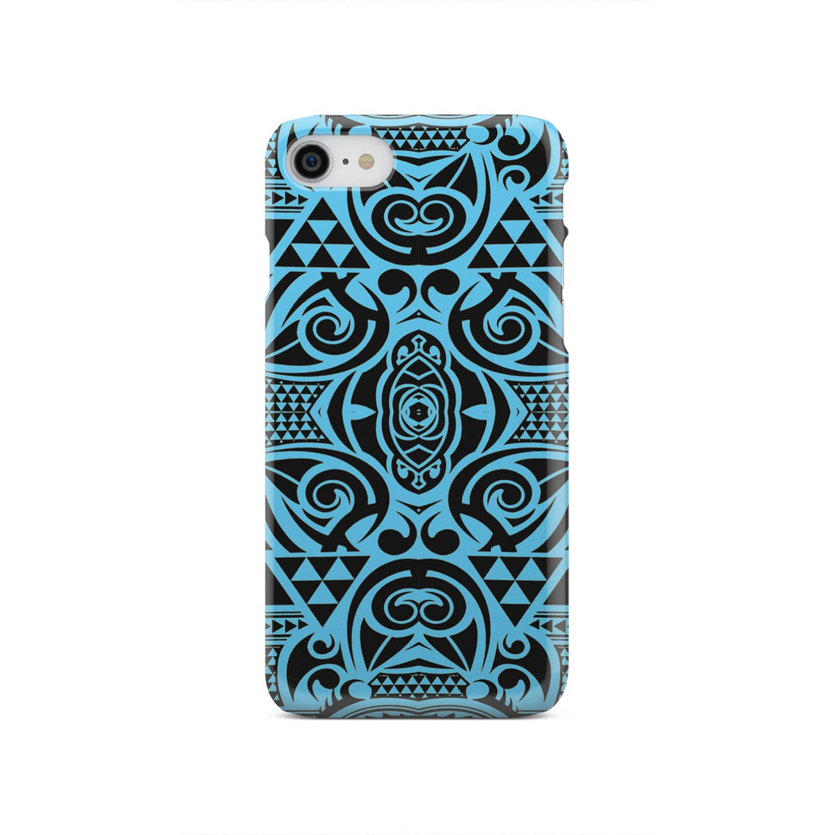 Polynesian Phone Case Grown Blue White iPhone SE 2020 - Polynesian Pride