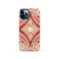 Polynesian Tough Case Red And Yellow iPhone 12 Pro - Polynesian Pride