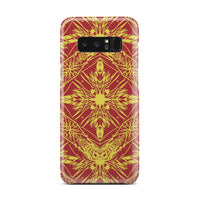 Polynesian Phone Case Orange Samsung Galaxy Note 8 - Polynesian Pride