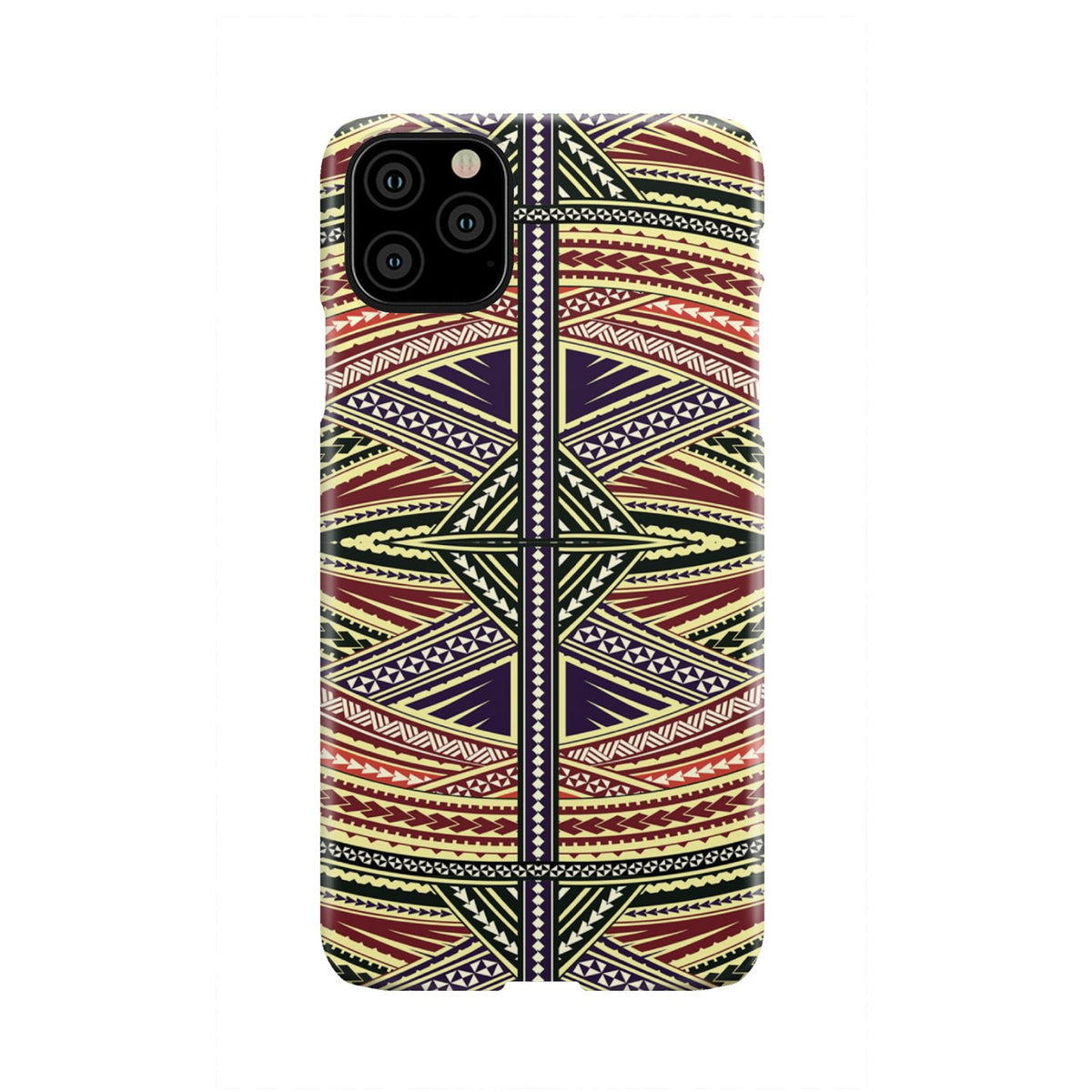 Polynesian Phone Case Yellow iPhone 11 Pro Max - Polynesian Pride