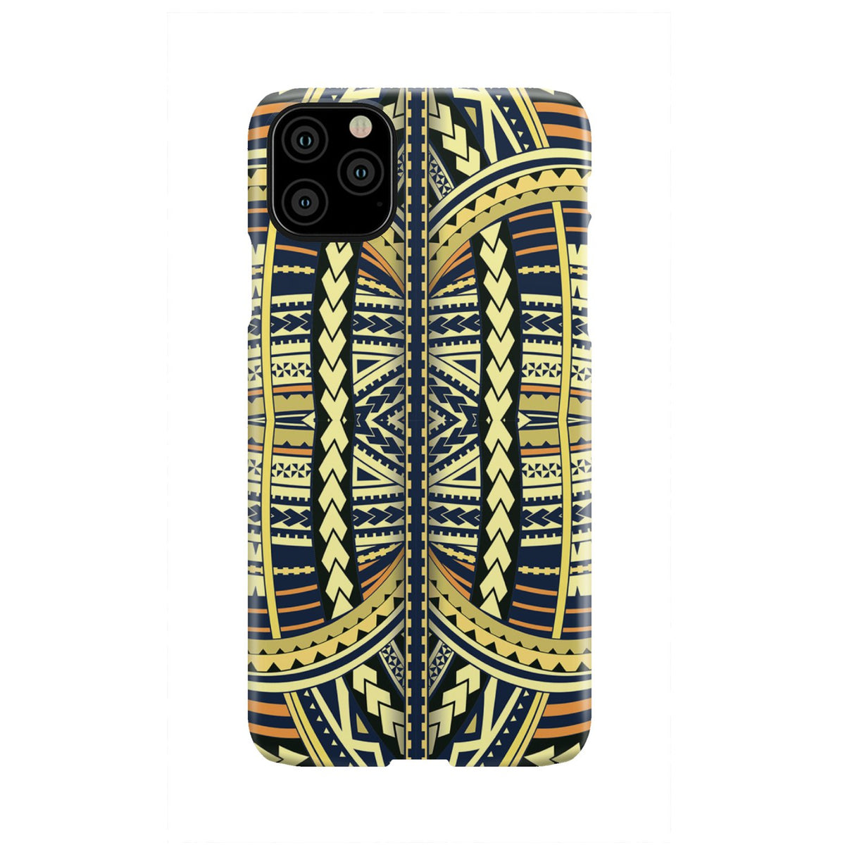 Polynesian Phone Case Yellow iPhone 11 Pro Max - Polynesian Pride