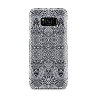 Polynesian Phone Case Black And White Samsung Galaxy S8 Plus - Polynesian Pride