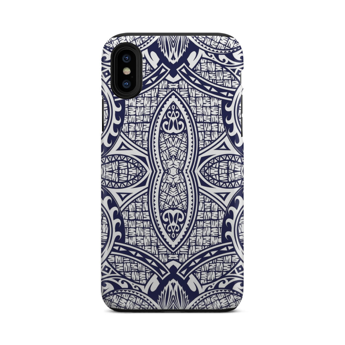 Polynesian Tough Case Blue And White - Polynesian Pride
