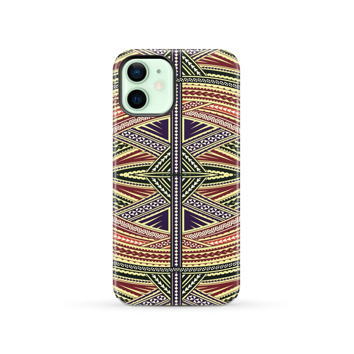 Polynesian Tough Case Yellow iPhone 12 - Polynesian Pride