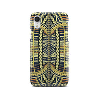 Polynesian Phone Case Yellow iPhone Xr - Polynesian Pride