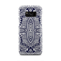 Polynesian Phone Case Blue And White Samsung Galaxy S8 - Polynesian Pride