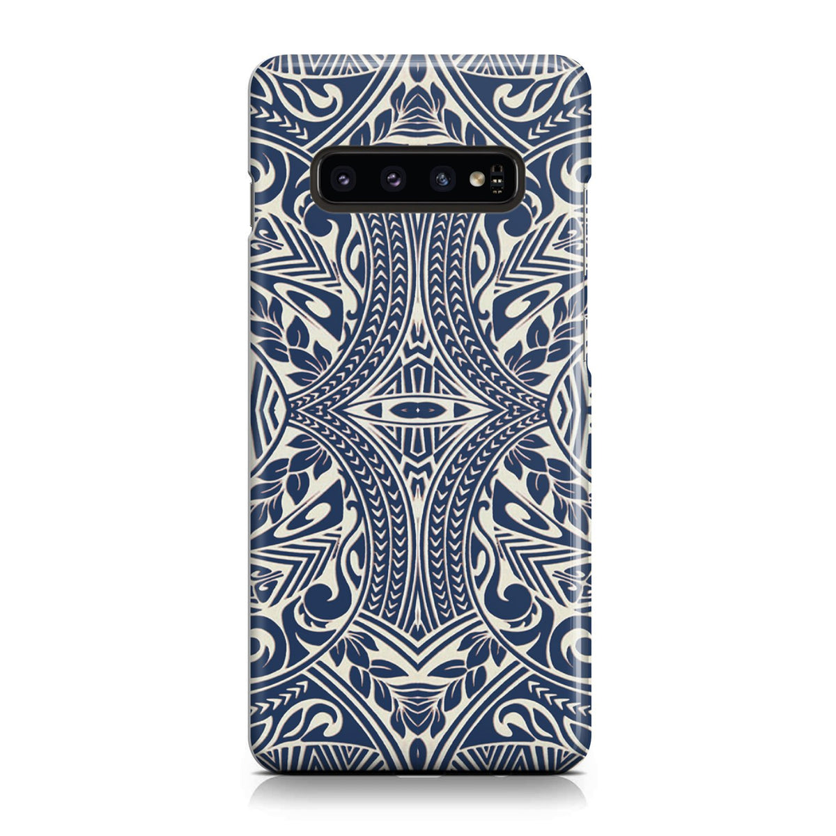 Polynesian Phone Case Blue Samsung Galaxy S10 Plus - Polynesian Pride