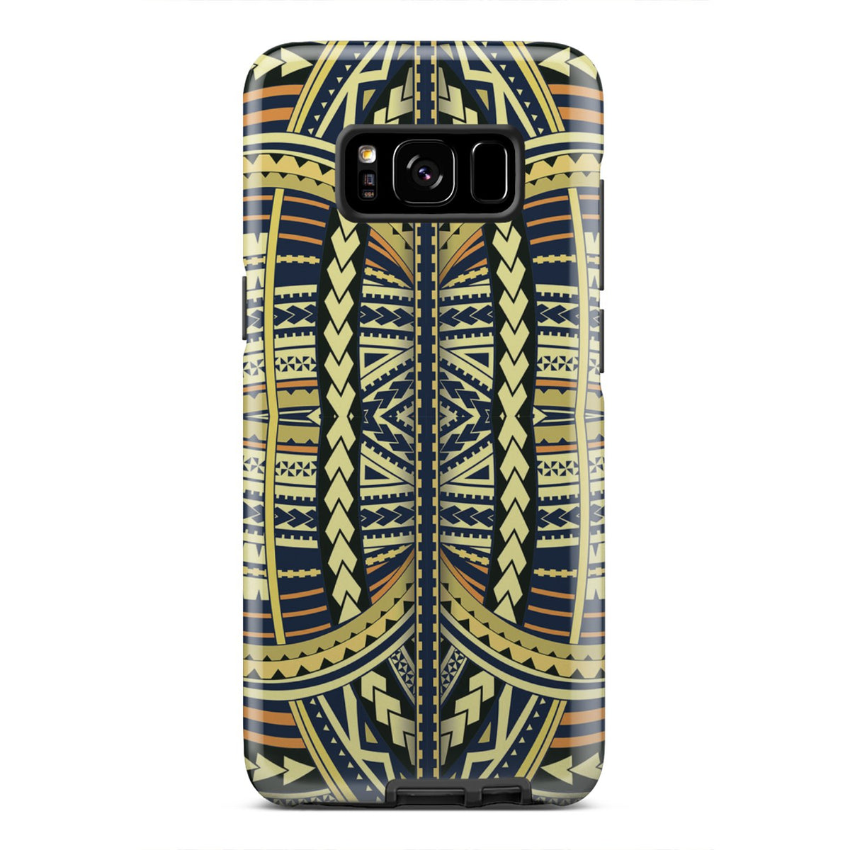 Polynesian Tough Case Yellow Samsung Galaxy S8 - Polynesian Pride