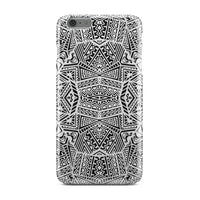 Polynesian Phone Case White And Black iPhone 6 Plus - Polynesian Pride