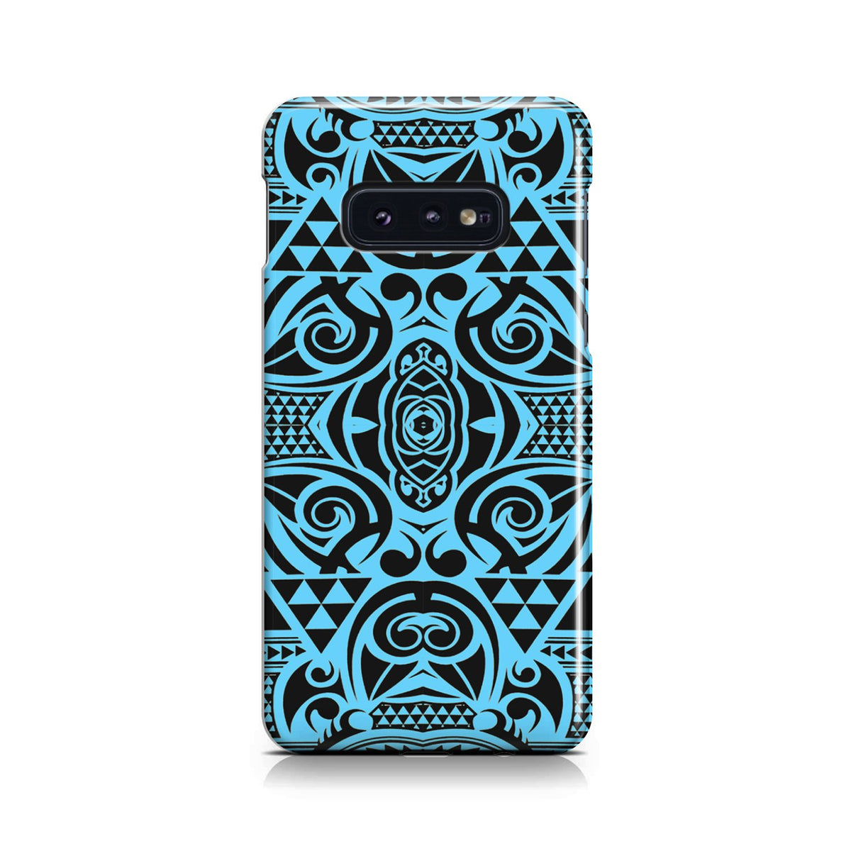 Polynesian Phone Case Grown Blue White Samsung Galaxy S10e - Polynesian Pride
