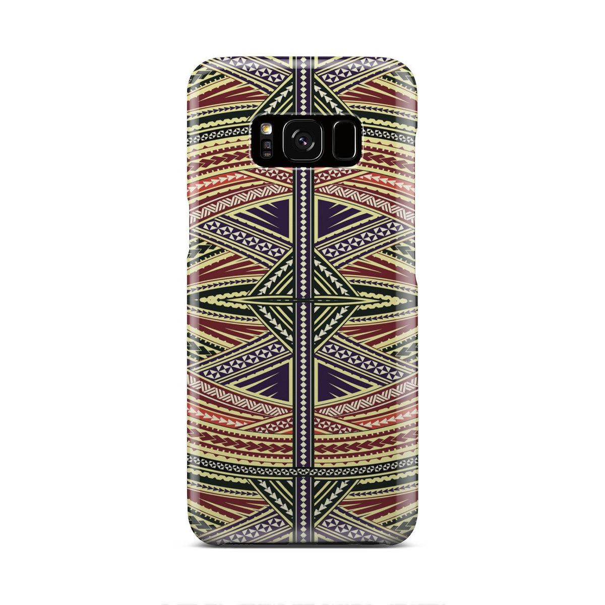 Polynesian Phone Case Yellow Samsung Galaxy S8 - Polynesian Pride