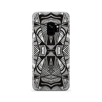 Polynesian Tribal Phone Case White And Black Samsung Galaxy S9 - Polynesian Pride