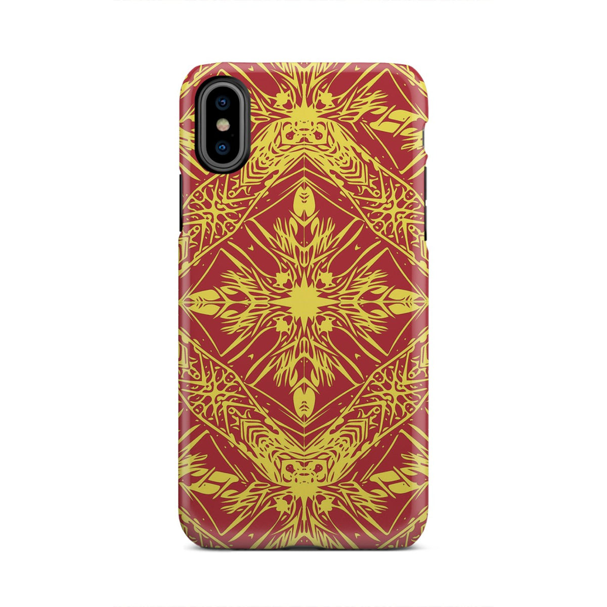 Polynesian Tough Case Orange iPhone Xs - Polynesian Pride