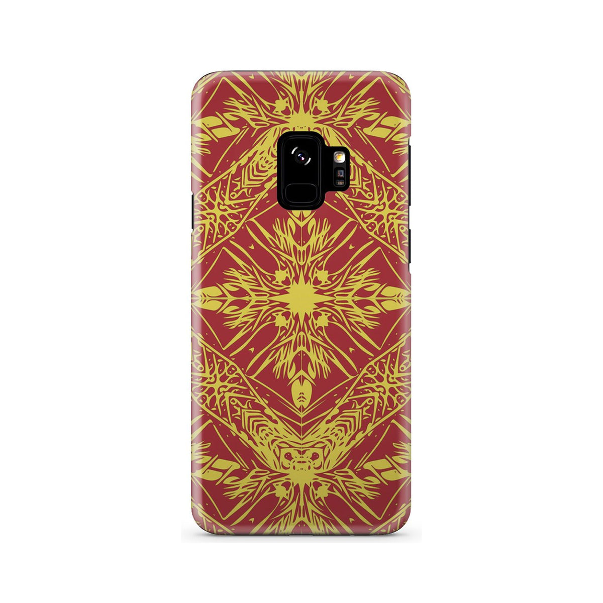 Polynesian Phone Case Orange Samsung Galaxy S9 - Polynesian Pride