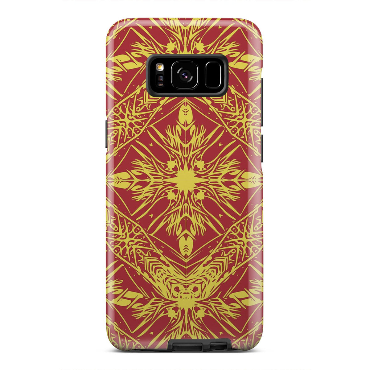 Polynesian Tough Case Orange Samsung Galaxy S8 - Polynesian Pride