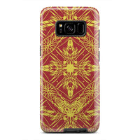 Polynesian Tough Case Orange Samsung Galaxy S8 - Polynesian Pride