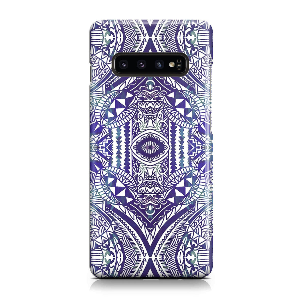 Polynesian Phone Case Violet Samsung Galaxy S10 Plus - Polynesian Pride