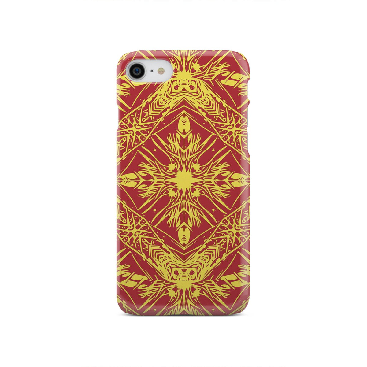 Polynesian Phone Case Orange iPhone SE 2020 - Polynesian Pride