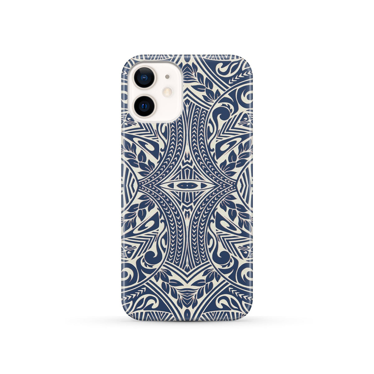Polynesian Phone Case Blue iPhone 12 - Polynesian Pride