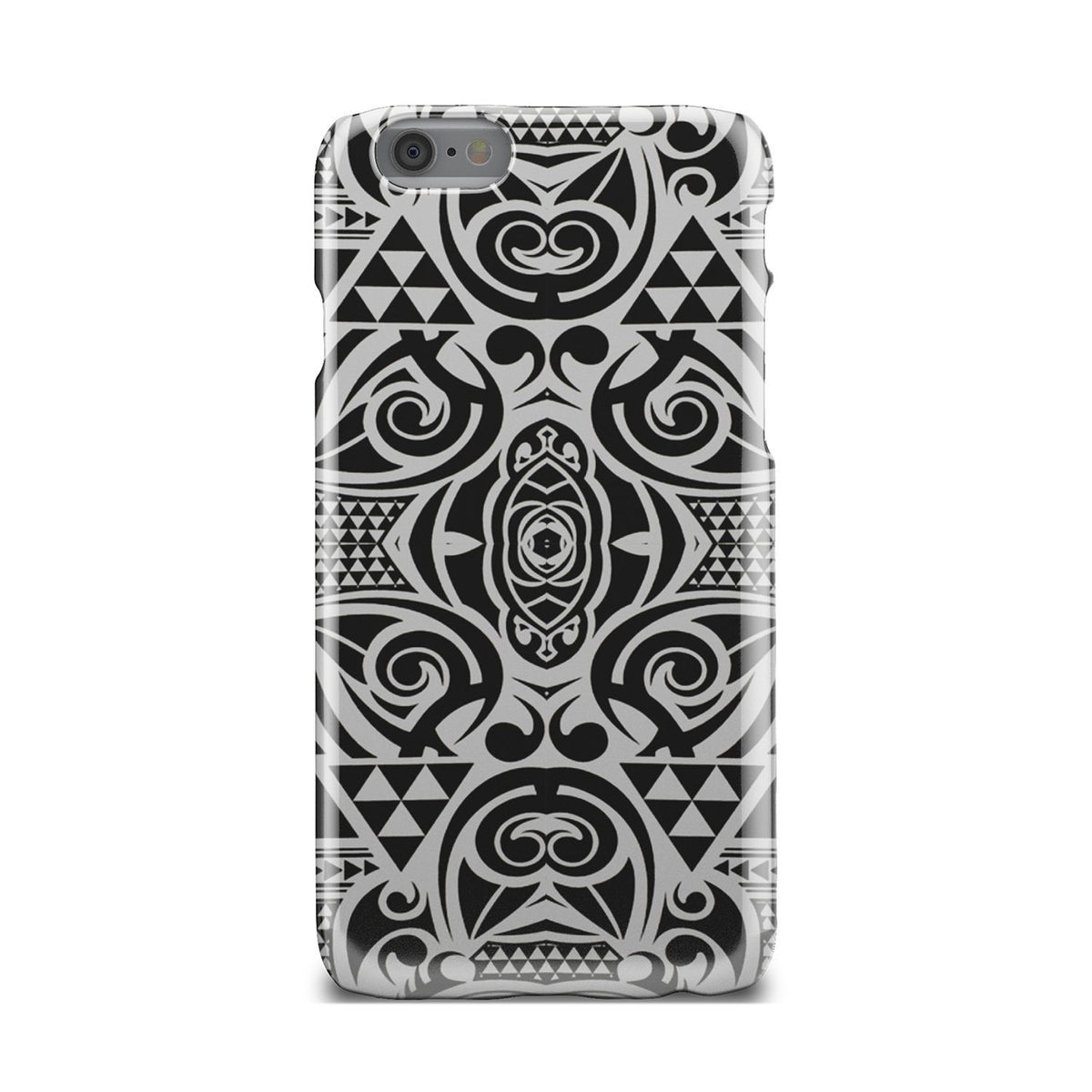 Polynesian Tribal Phone Case Black White iPhone 6 - Polynesian Pride