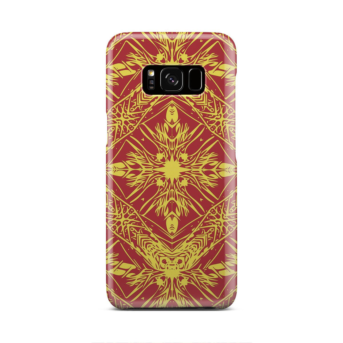 Polynesian Phone Case Orange Samsung Galaxy S8 - Polynesian Pride