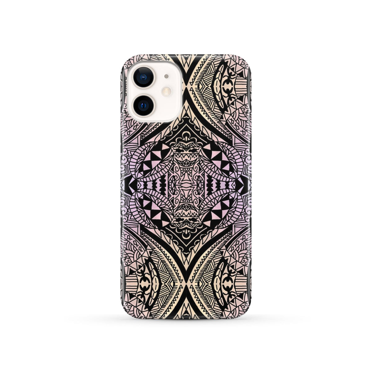Polynesian Phone Case Blur iPhone 12 - Polynesian Pride