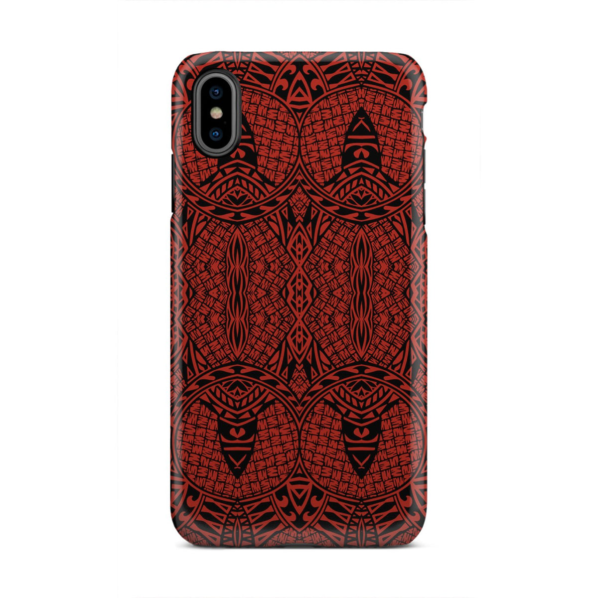 Polynesian Tough Case Red iPhone Xs Max - Polynesian Pride