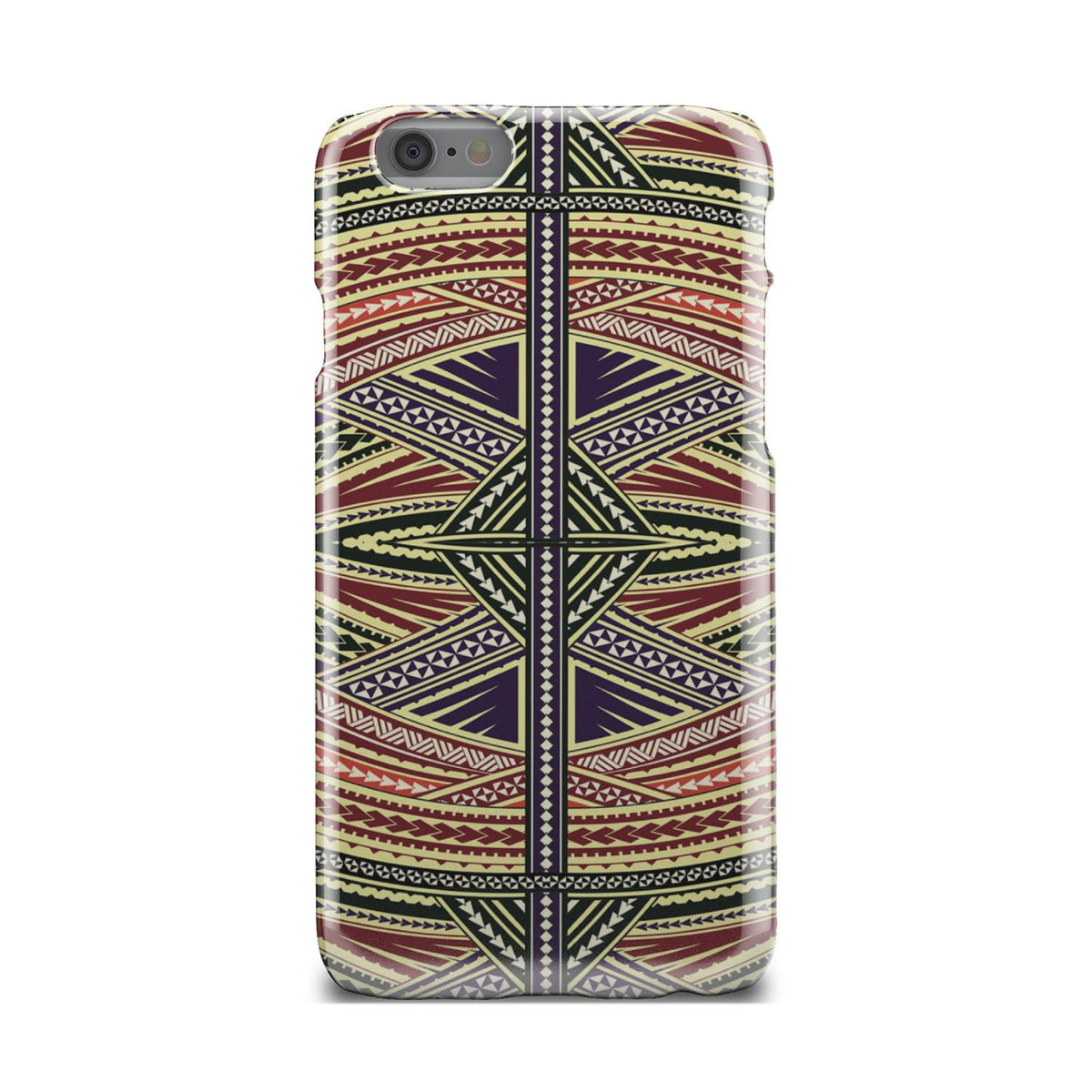Polynesian Phone Case Yellow iPhone 6 - Polynesian Pride