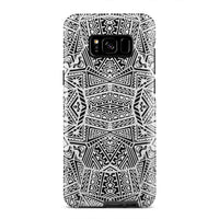 Polynesian Tough Case White And Black Samsung Galaxy S8 Plus - Polynesian Pride