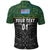 Custom Fiji Lomaiviti Rugby Polo Shirt Original Style, Custom Text and Number LT8 - Polynesian Pride