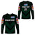 (Custom Personalised) Fiji Ovalau Rugby Long Sleeve Shirts Dark Green Style, Custom Text And Number LT8 Unisex Green - Polynesian Pride