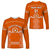 (Custom Personalised) Tonga Tailulu College Long Sleeve Shirts Unique Style LT8 Unisex Orange - Polynesian Pride