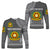 Tonga Vava'u High School Long Sleeve Shirt Simple Style - Full Grey LT8 Unisex Grey - Polynesian Pride