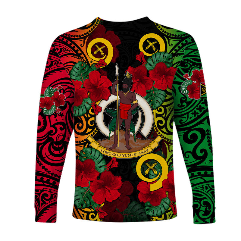 Vanuatu Yumi 42 Long Sleeve Shirt LT6 - Polynesian Pride