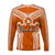 (Custom Personalised)Tailulu College Long Sleeve Shirt Orange Style LT6 - Polynesian Pride