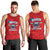 Samoa Independence Men Tank Top 2023 Red Style LT6 - Polynesian Pride