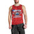 Samoa Independence Men Tank Top 2023 Red Style LT6 - Polynesian Pride