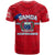 Samoa Independence T Shirt 2023 Red Style LT6 - Polynesian Pride