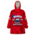 Samoa Independence Wearable Blanket Hoodie 2023 Red Style LT6 One Size Red - Polynesian Pride